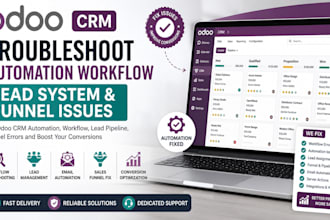 troubleshoot odoo crm automation workflow lead system and funnel issues
