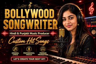 create emotional bollywood hindi songs punjabi song lyrics female vocals