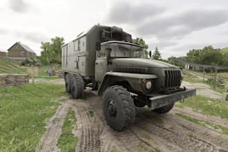 create custom vehicles and military props for arma reforger