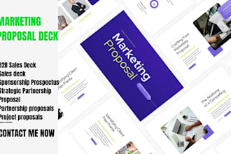 design b2b sales deck, capability deck, capability statement, marketing proposal