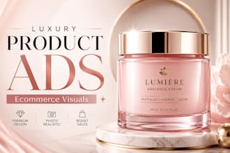 luxury product advertising and ecommerce visuals