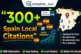 build spain local citations for spanish local SEO ranking