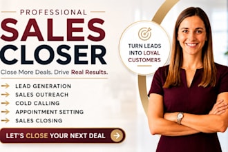 sales closer sales representatives high ticket sales closer online sales agent