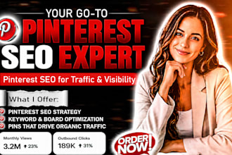 build a pinterest SEO growth strategy for traffic and visibility
