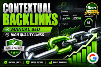 provide niche relevant contextual backlinks