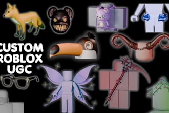 create custom roblox ugc items and accessories