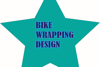 design custom racing bike wrap, motorcycle graphics and sport bike livery