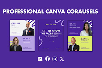 design professional linkedin carousel design in 24 hours