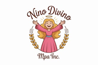 create a colorful kids brand logo design