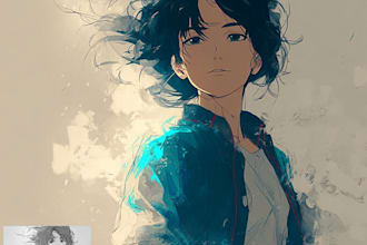 do a anime character