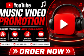 do youtube music video promotion