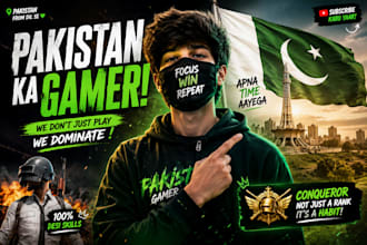 make you an amazing youtube thumbnail