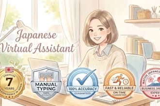 be your reliable and detail oriented virtual assistant