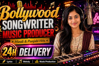 create viral ai bollywood hindi punjabi songs with lyrics bollywood soundtrack