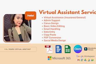 be your virtual assistant for efficient administrative and business support