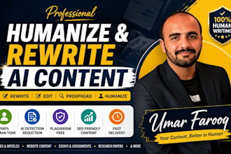 rewrite, edit and humanize ai content