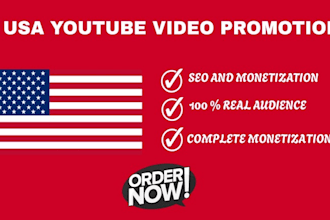grow USA youtube channel to active audience and to monetize