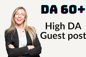 publish guest post backlinks on high da websites