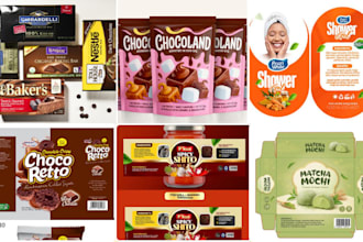 design chocolate labels artisan, gift items labels and gourmet packaging