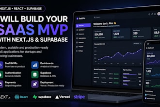 build your saas mvp with next js and supabase