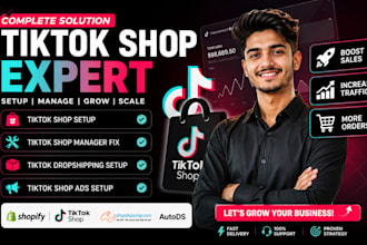 setup tiktok shop tiktok shop manager fix tiktok dropshipping tiktok shop ads