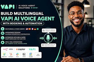 build multilingual vapi ai voice agent n8n zapier vapi ai appointment booking