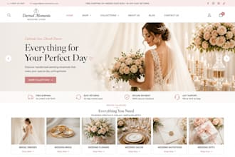 design, build and launch a modern, automated shopify store, website