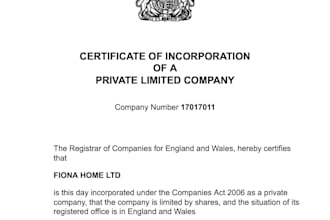 do UK company registration for chinese residents and UK bank setup