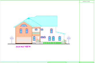 help create well detailed building floor plan and elevations