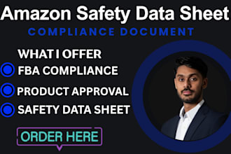 create safety data sheets for cosmetics and chemical products