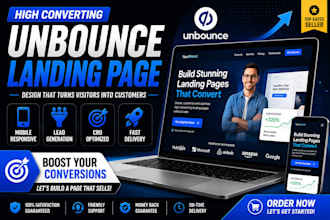 design high converting landing page for more sales