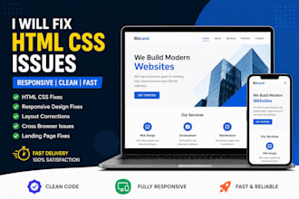 fix HTML CSS issues