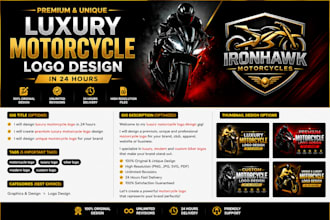 design luxury modern logo for your brand