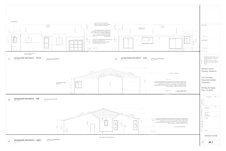 produce stamped plans for city permit
