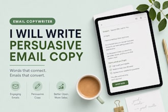 write persuasive email copy for your brand