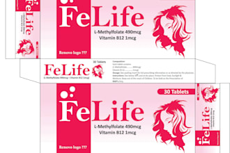 design premium product label and packaging