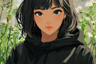 draw a anime character