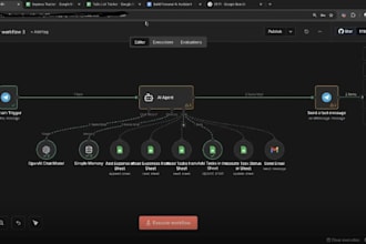 build an ai automation workflow using n8n for your business