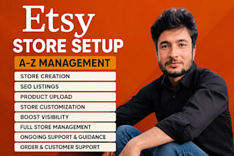 be your etsy expert with a to z management