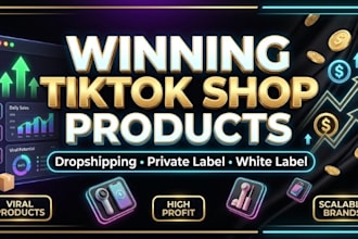 find tiktok shop winning products, winning product research