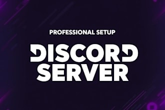 set up a professional discord server for your gaming community