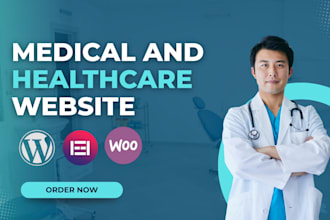 build medical and healthcare website