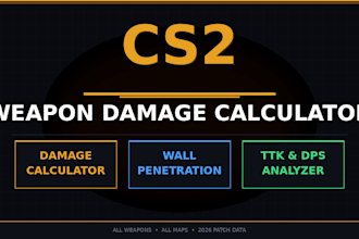 build a custom cs2 counter strike damage calculator and stat tracker