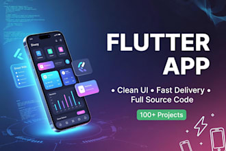 build full flutter app or game at very cheap price and fast