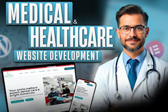 build a professional medical or healthcare website for clinic