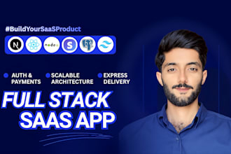 build full stack ai saas platform with authentication and payments