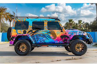 draw car wrap vehicle wrap truck wrap racing car wrap