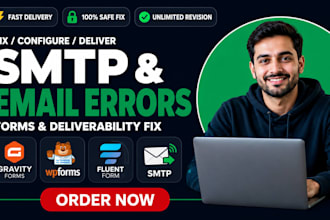 fix, create SMTP email problems quotes form gravity forms wpform fluent form pro