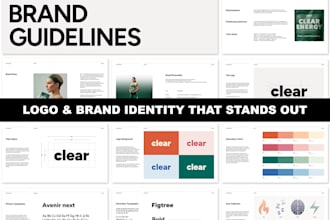 design a logo and brand identity for your product or company