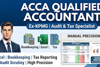 do bookkeeping, financial reporting and bank reconciliation